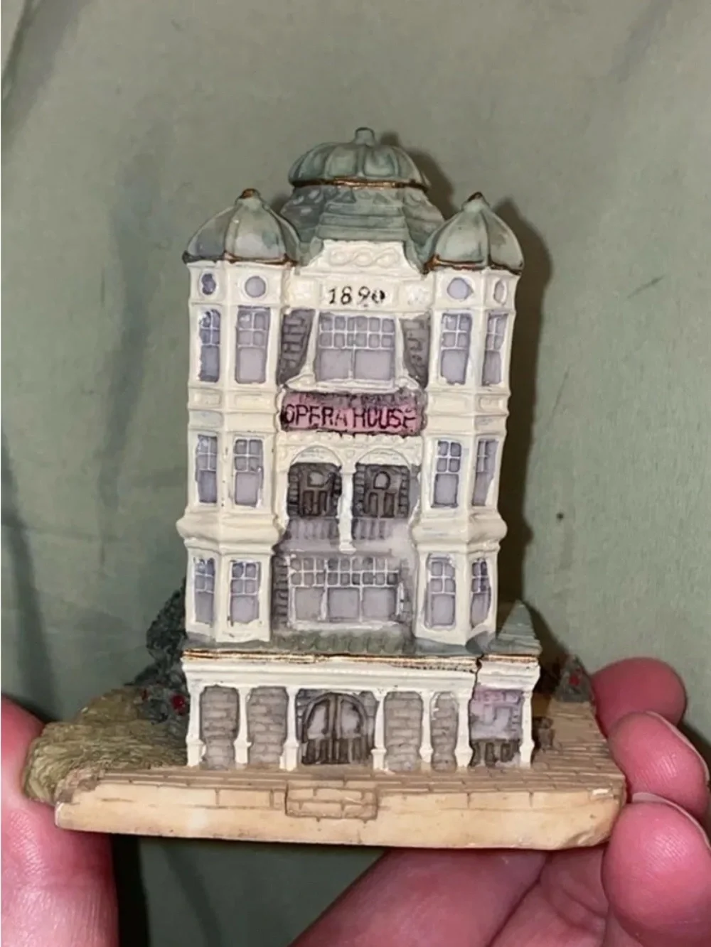 Liberty Falls Opera House The Americana Collection Vintage Village Building NIB